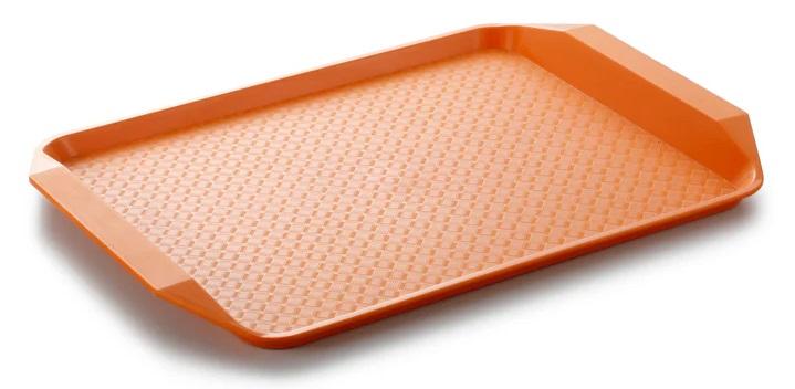 21501 podnos oranzovy s uchytmi 42 5x30x3 5 cm