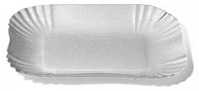 21855 papierova miska hranata biela 17 5 x 13 x 3 cm 250 ks