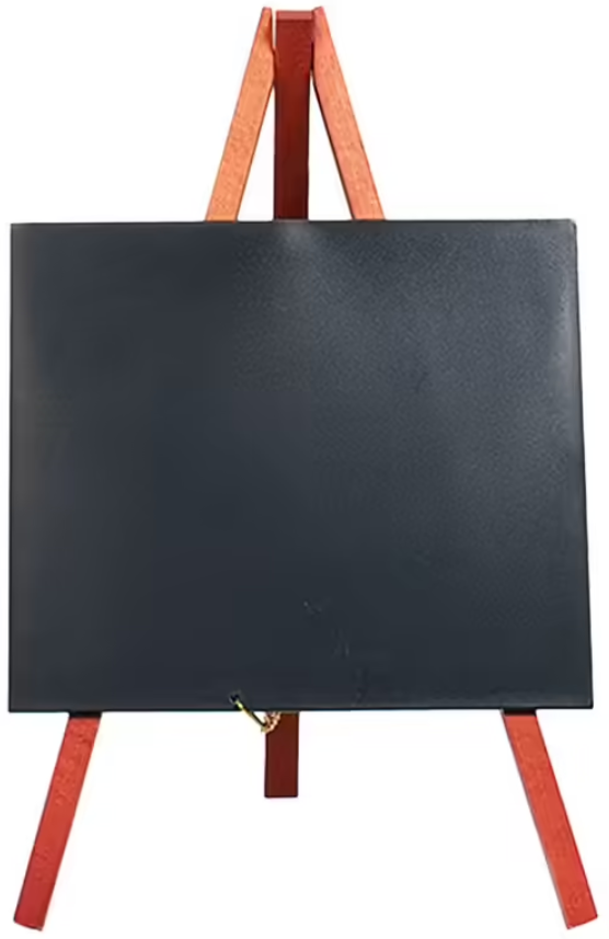 22026 stojan stolovy mahagon s tabulkou mini