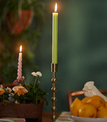 22074 sviecka 25 cm zelena 4ks