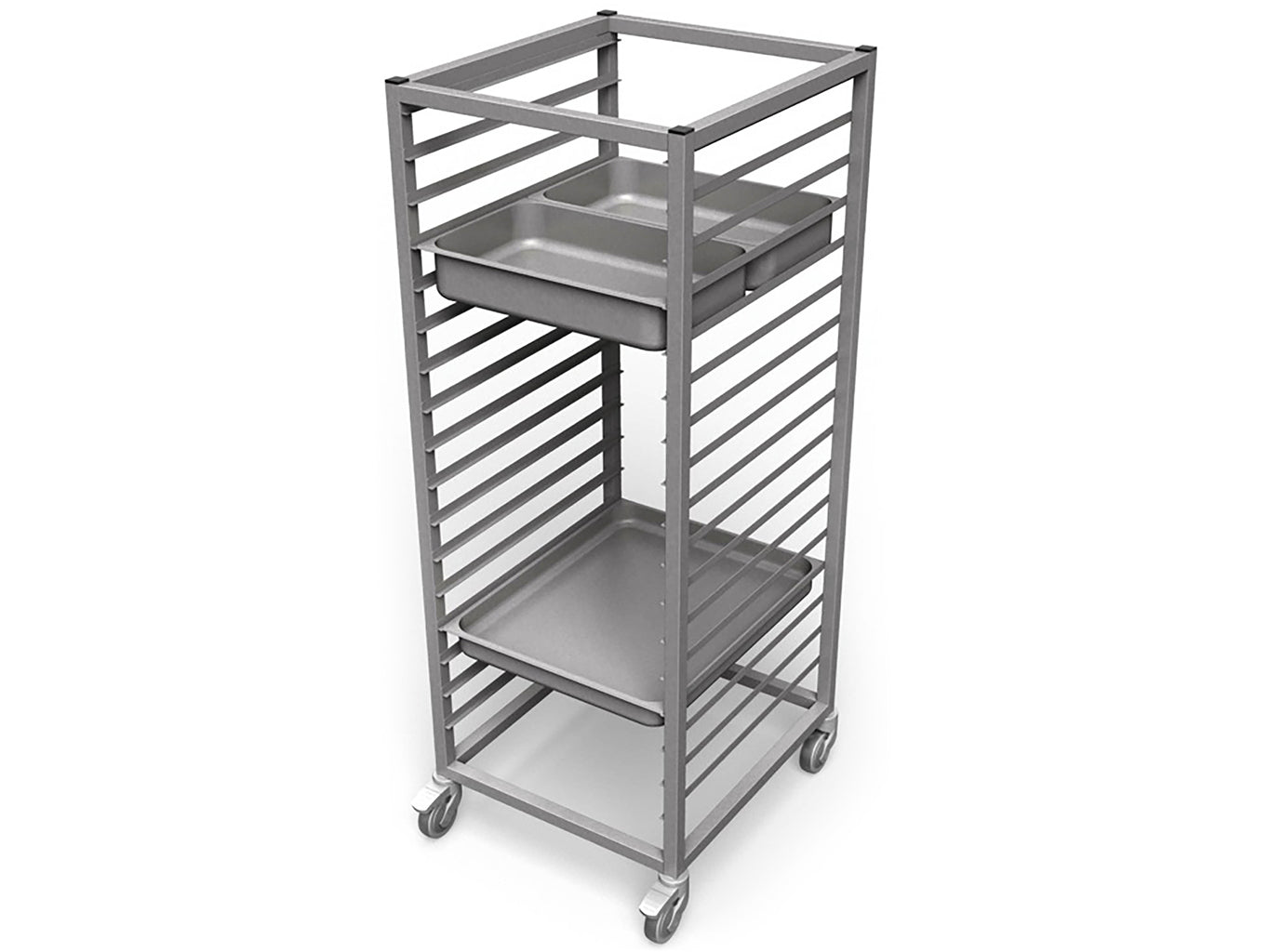 Vozík na gastronádoby a tácky VG 01