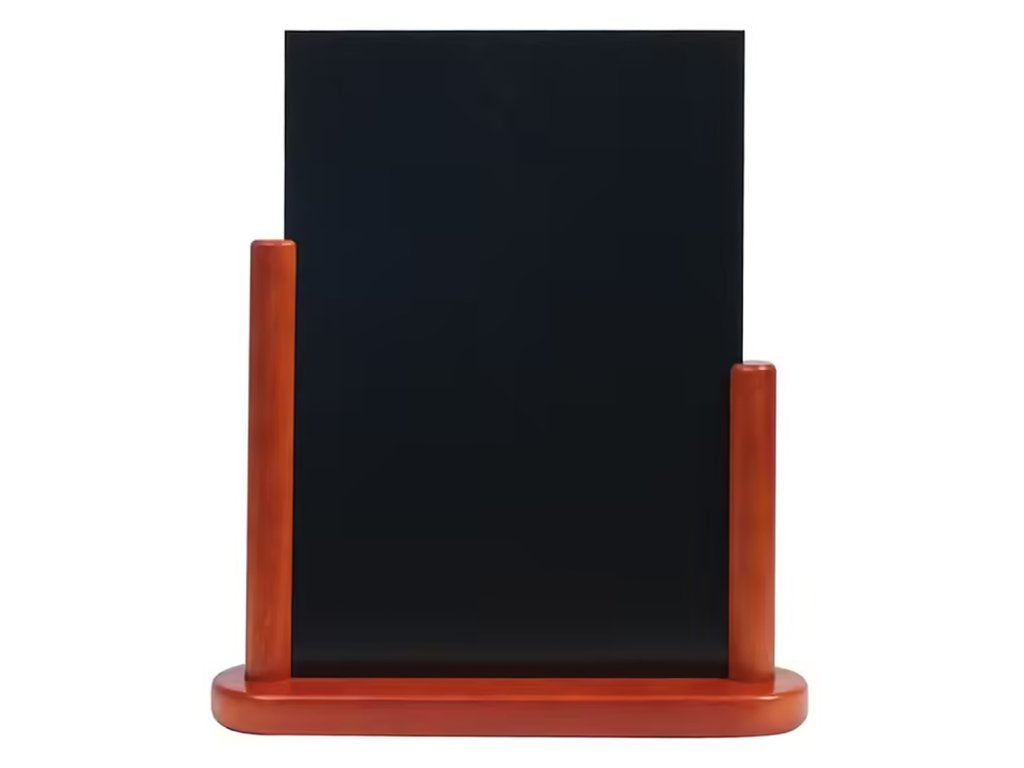 stojan_s_tabulkou_stolovy_mahagon_stredny