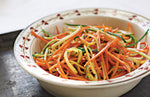 grated vegetables