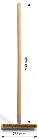 metla na vymetenie pizza pece