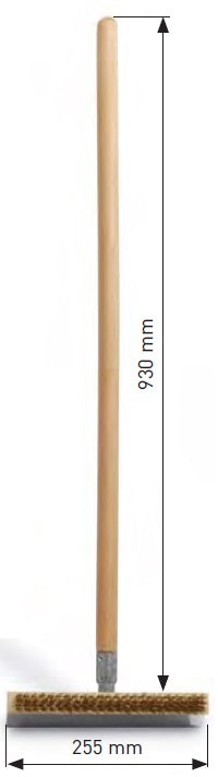 metla na vymetenie pizza pece