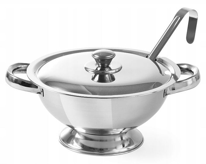 misa na polievku 2,7 l s pokrievkou a naberackou