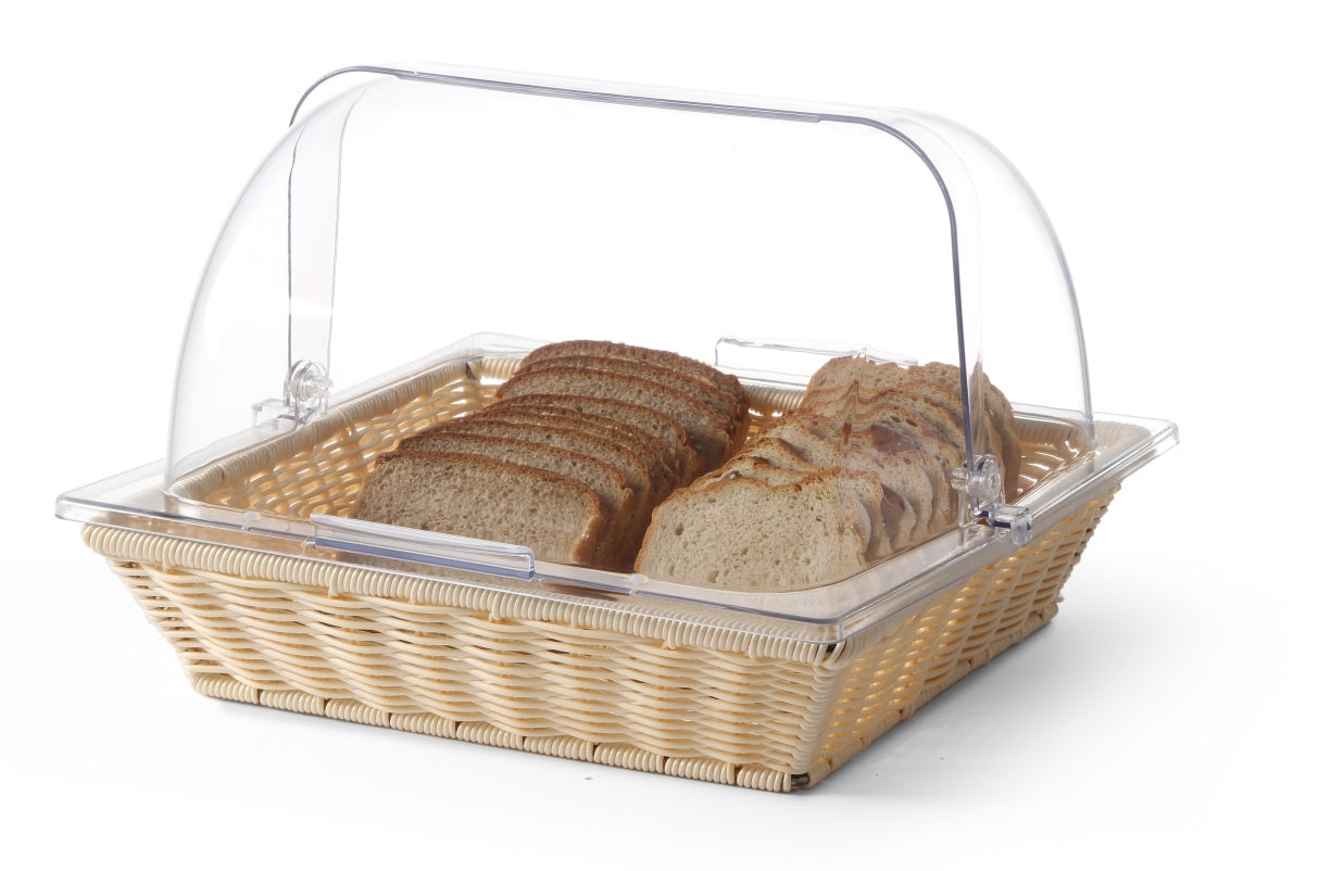 kosik polyratanovy s krytom gn 2 3