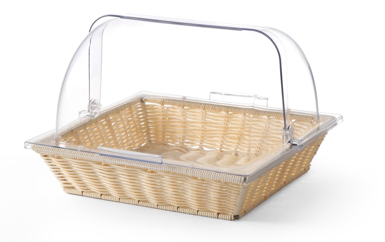 kosik polyratanovy s krytom gn 2 3 1