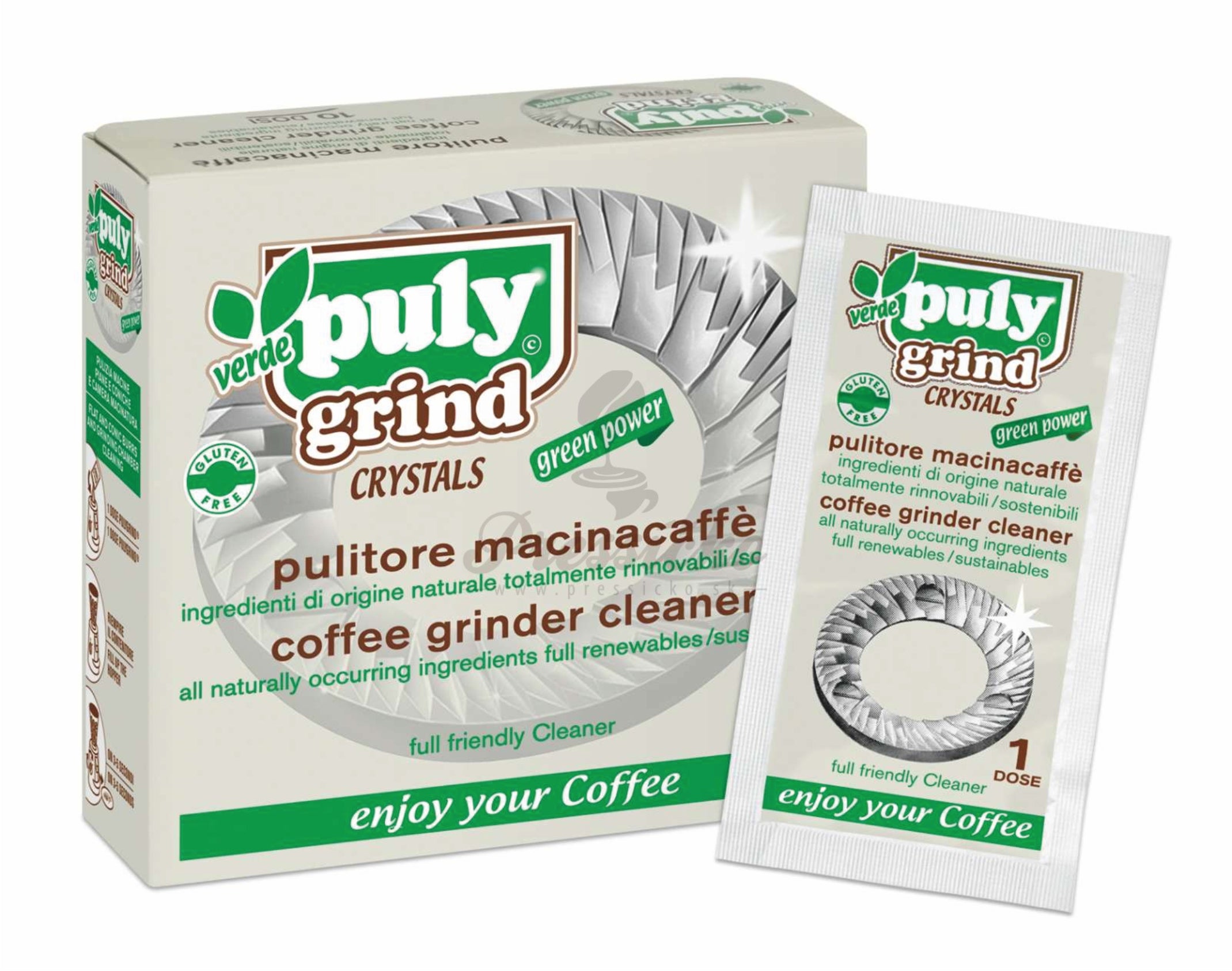 prasok na cistenie kavovych mlyncekov 10 sackov