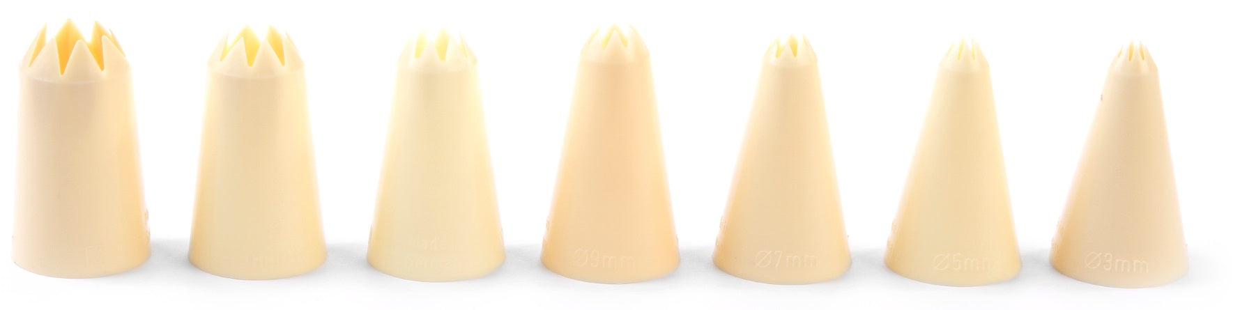 7544 trysky plniace ozubene 3 5 7 9 11 13 15 mm