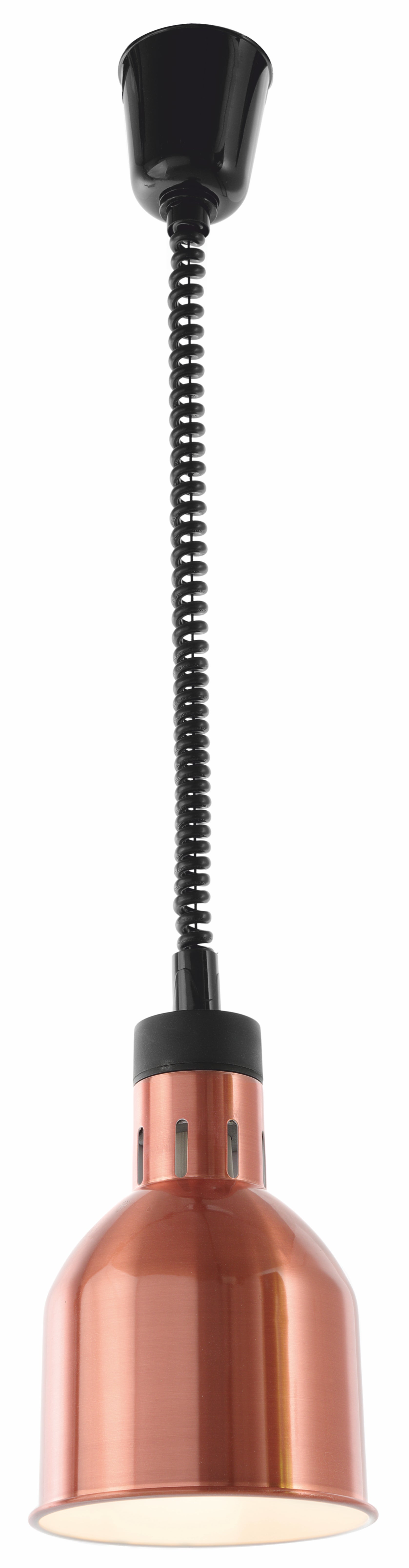 8078 lampa ohrevna medena 17cm