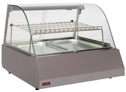 Ohrevné vitríny obslužné (Rozmer, Verzia, Príkon, Kapacita 108x76x59 cm - obslužná - 2,50 kW - 3x GN1/1)