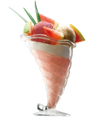 Poháre dezertné [od 2 ks] (Objem - Výška - Priemer 380 ml - 18,2 cm - Ø 8,5 cm)