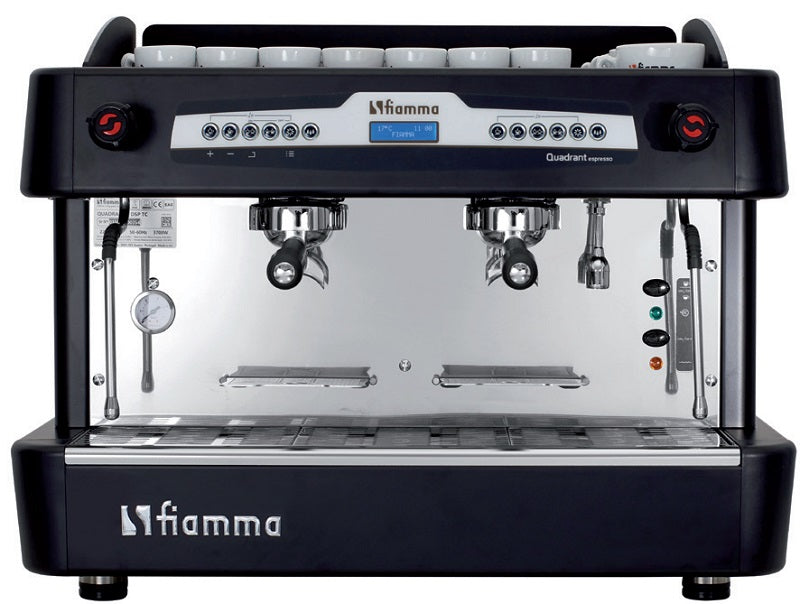 9353 kavovar dvojpakovy cierny quadrant