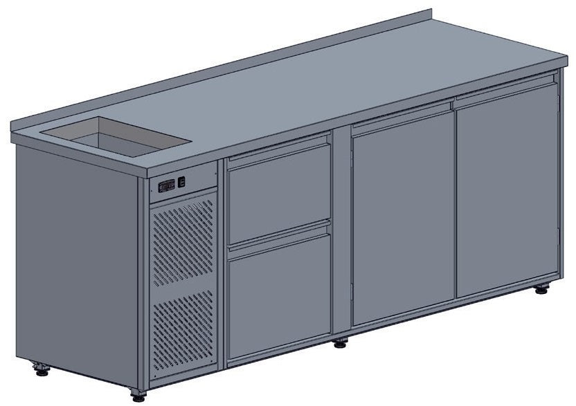 9818 chladiace stoly 216x70x90 cm